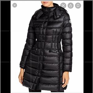 MONCLER HERMINE DOWN COAT